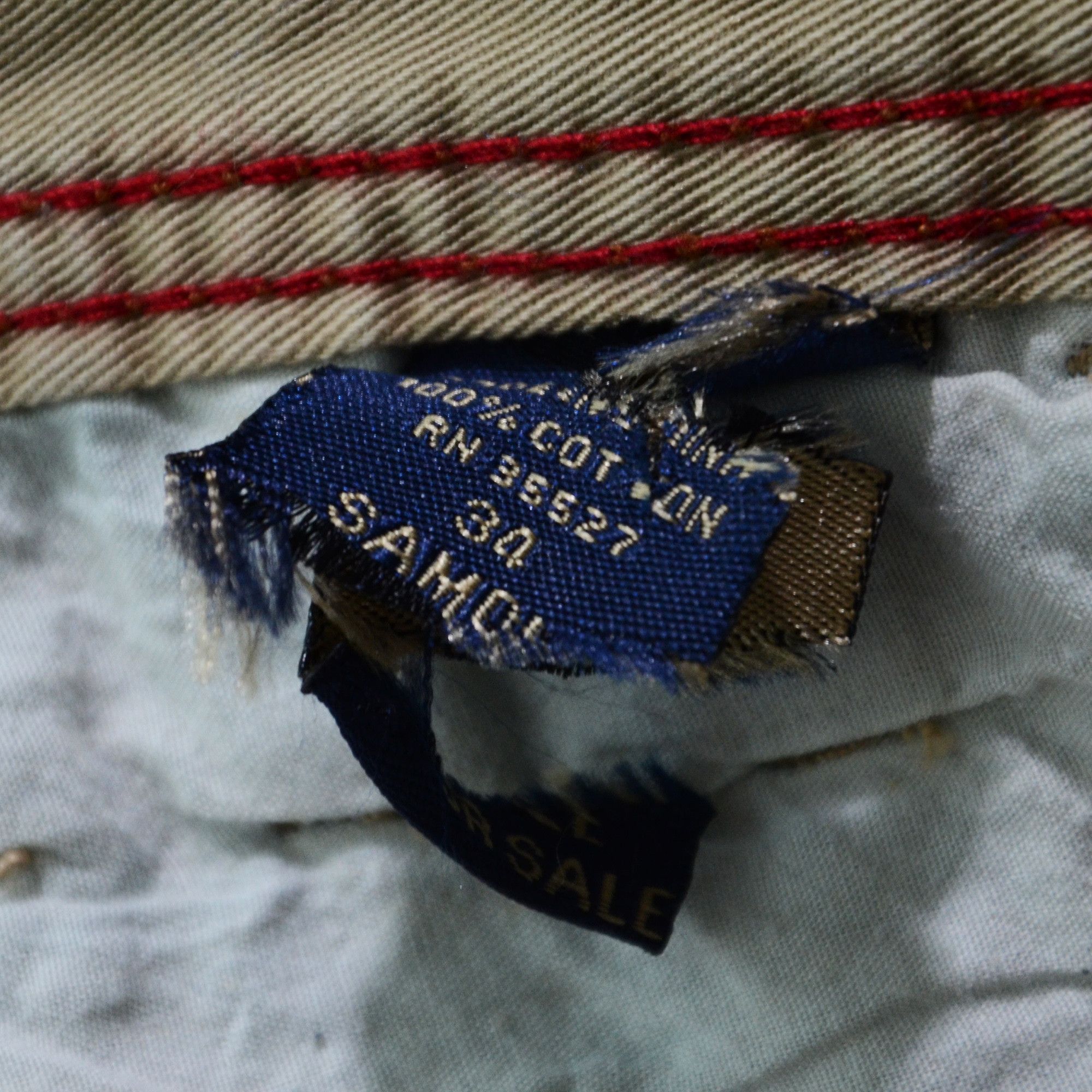 Marithe + Francois Girbaud M+FG Jorts W34 Sample item Rare Design 2006 Carft Size US 34 / EU 50 - 8 Thumbnail