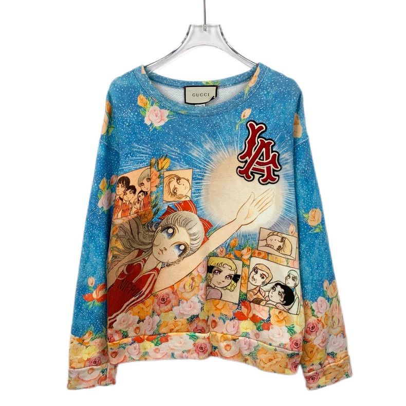 Gucci Gucci Multicolor beautiful girl pattern printed cotton roun Size US XS / EU 42 / 0 - 1 Thumbnail
