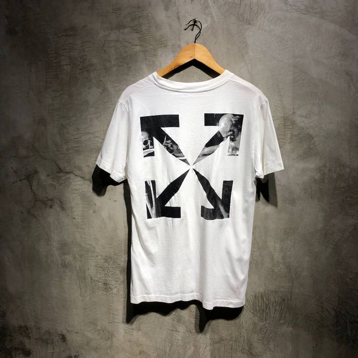 Off-White Off-white Caravaggio arrows S/S slim tee | Grailed