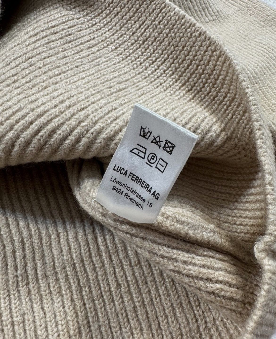 Other Luca Ferreira Men’s Wool Cardigan Sweater Sz L Size US L / EU 52-54 / 3 - 4 Thumbnail