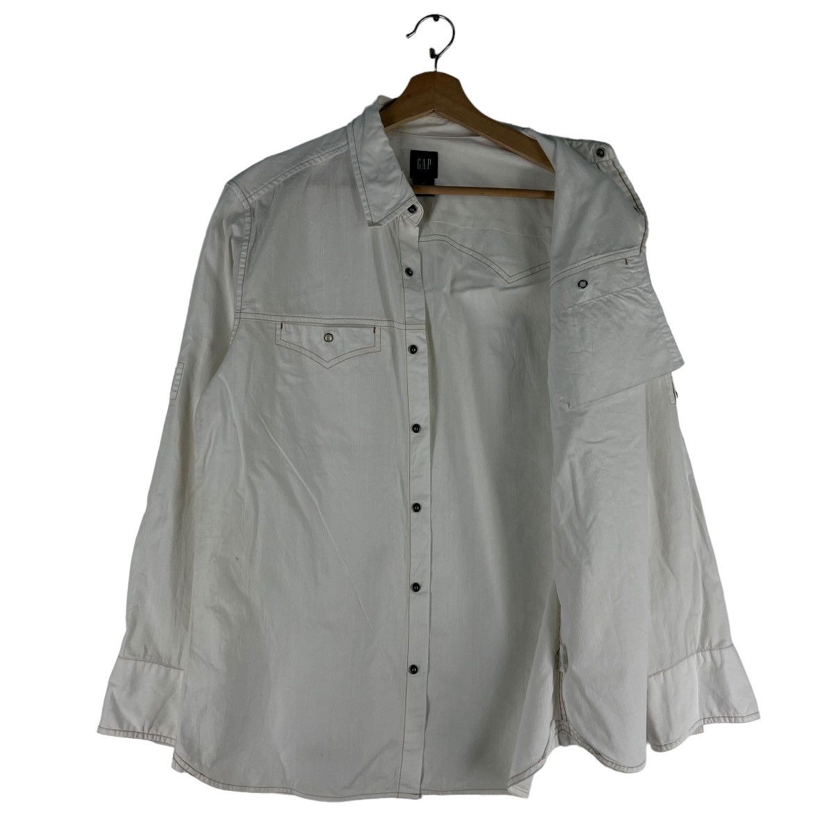 Japanese Brand 🔥VINTAGE WORK CHORE JACKET GAP JAPAN ISSEY MIYAKE Size US M / EU 48-50 / 2 - 7 Thumbnail