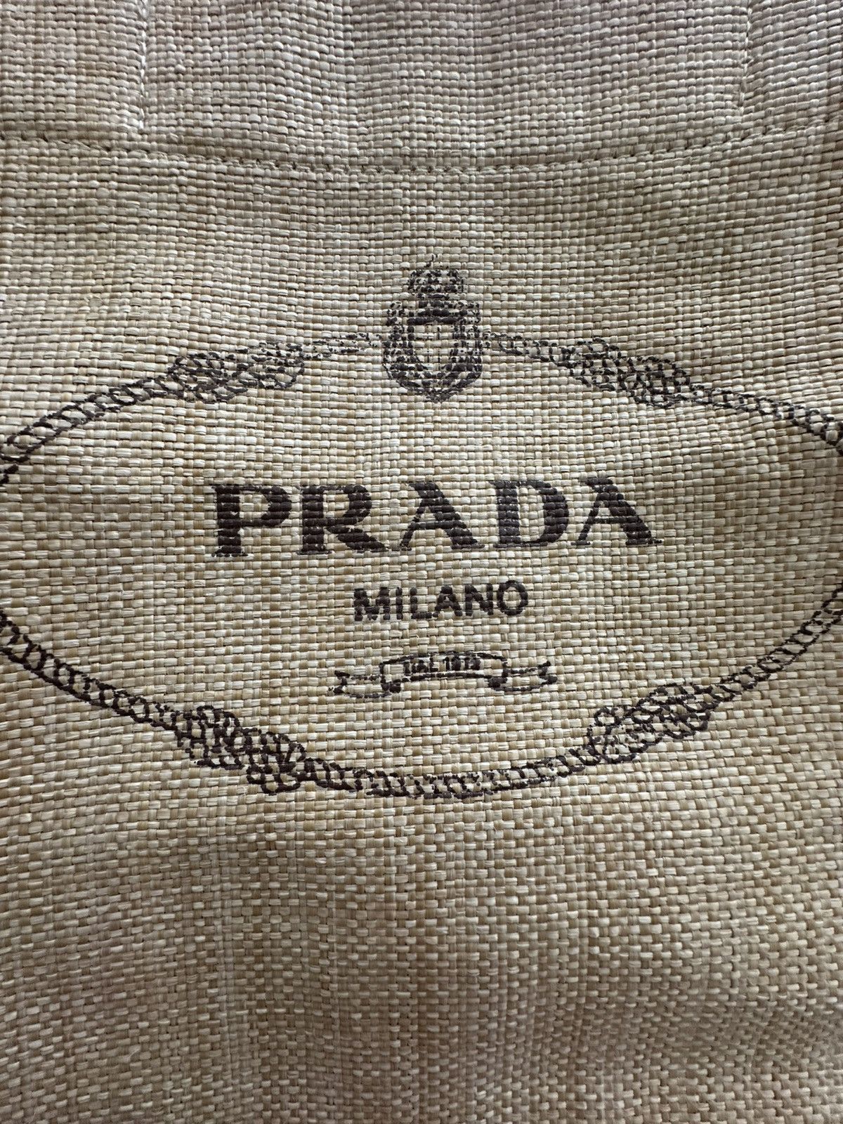 Prada Authentic Prada Milano Beach Bag Size ONE SIZE - 3 Thumbnail