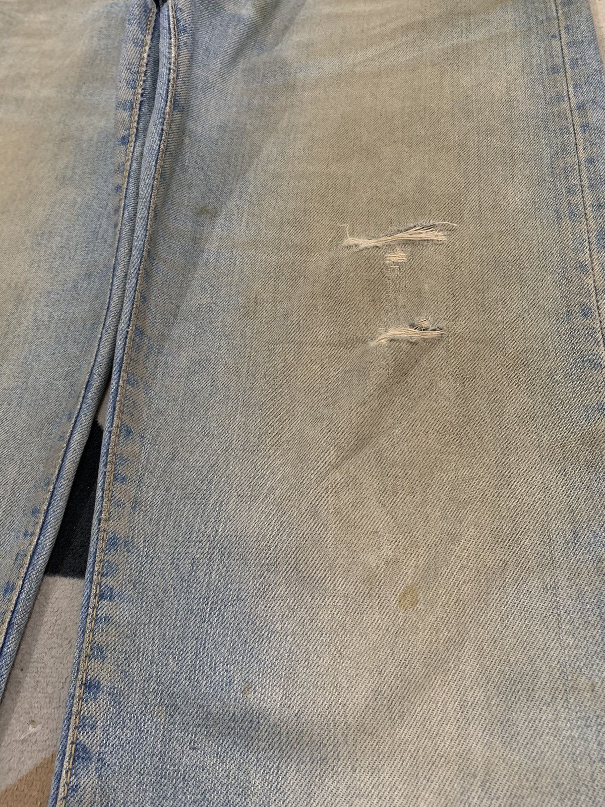 Edwin Vintage Y2K Edwin Dirt Mud Washed Loose Fit Distressed Jeans Size US 33 - 8 Thumbnail