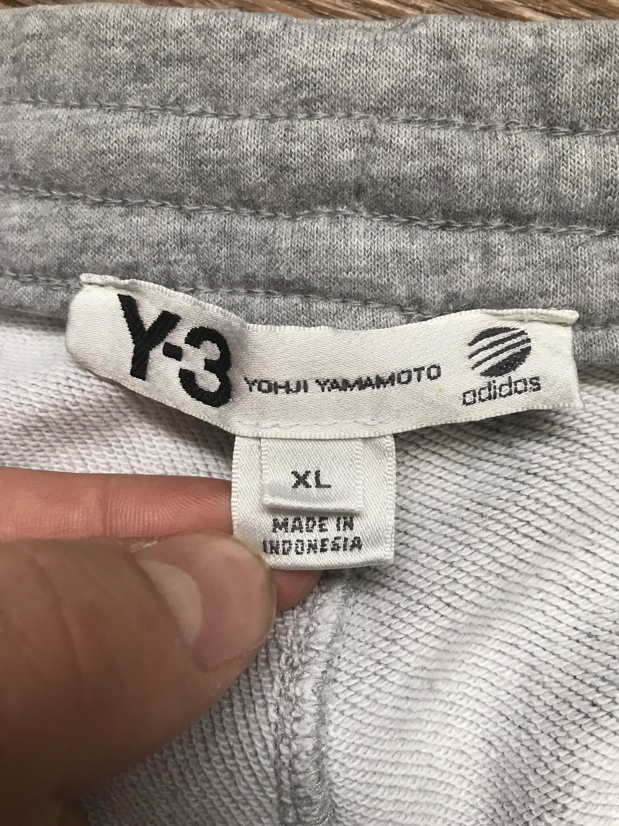 Adidas × Y-3 × Yohji Yamamoto Yohji yamamoto y-3 logo grey straight trousers Size US 39 - 5 Thumbnail