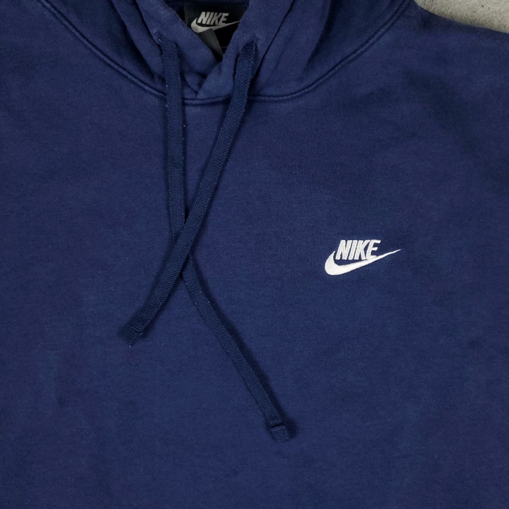 Nike Nike Pullover Hoodie Mens Large Blue Swoosh Casual Sweatshirt Size US L / EU 52-54 / 3 - 3 Thumbnail