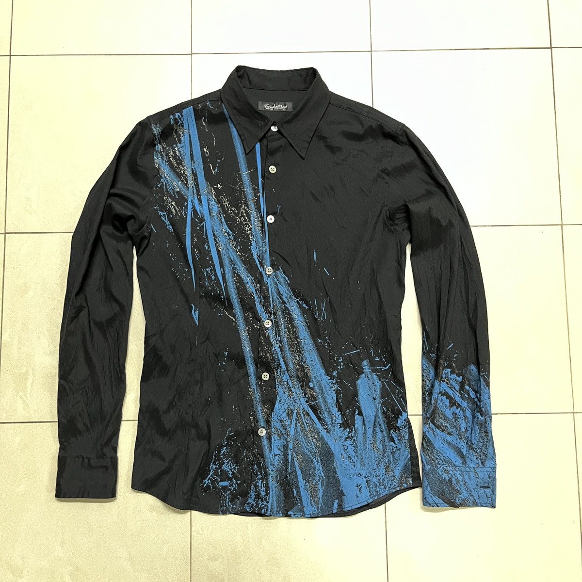 If Six Was Nine × Tornado Mart × Vintage Tornado Mart Button Up Abstract Print Shirt Size US S / EU 44-46 / 1 - 2 Thumbnail
