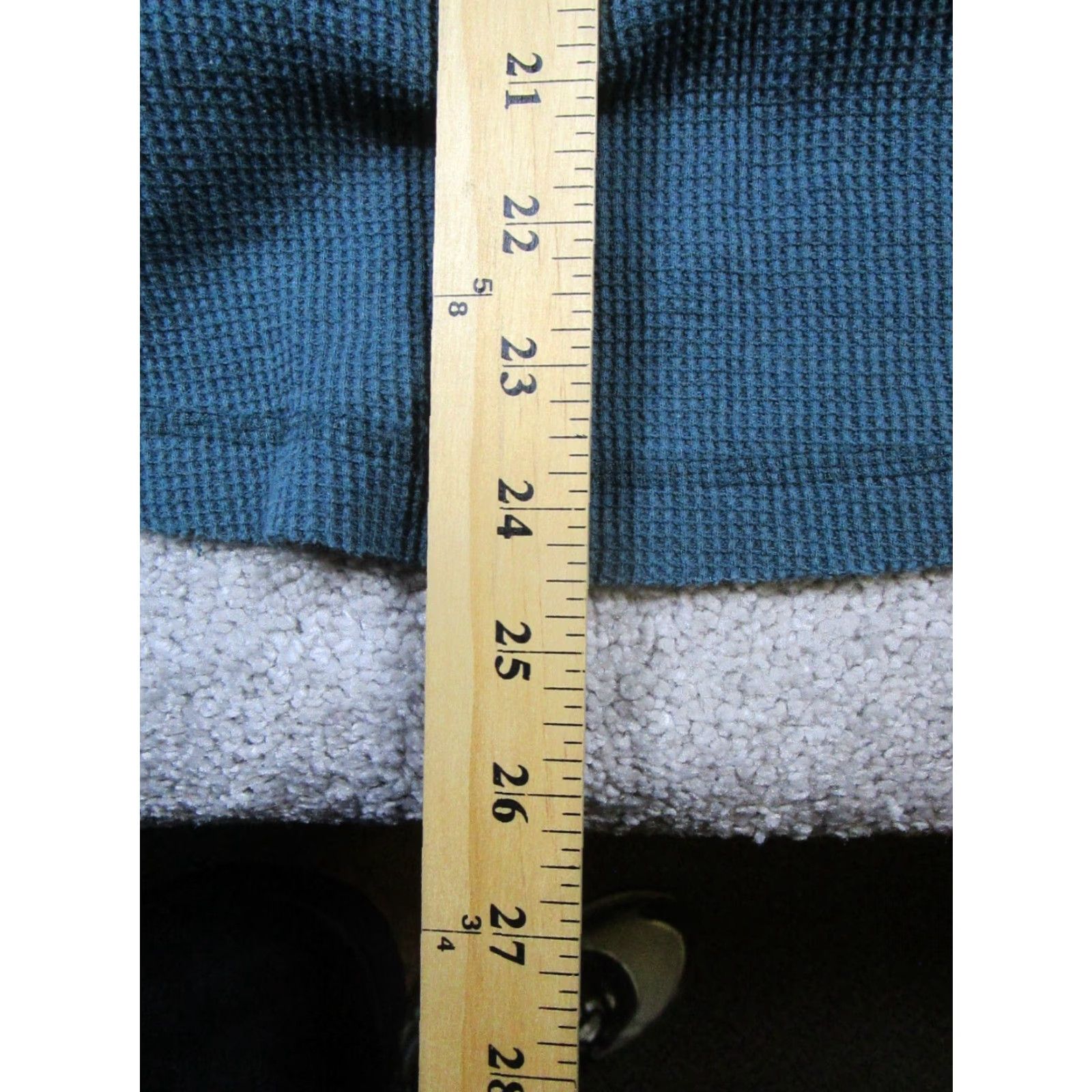 Vintage VINTAGE Maeve Women’s Sweater Pullover XS Waffle Knit Turtleneck Long Sleeve Green Cotton 80s Size XS / US 0-2 / IT 36-38 - 8 Thumbnail