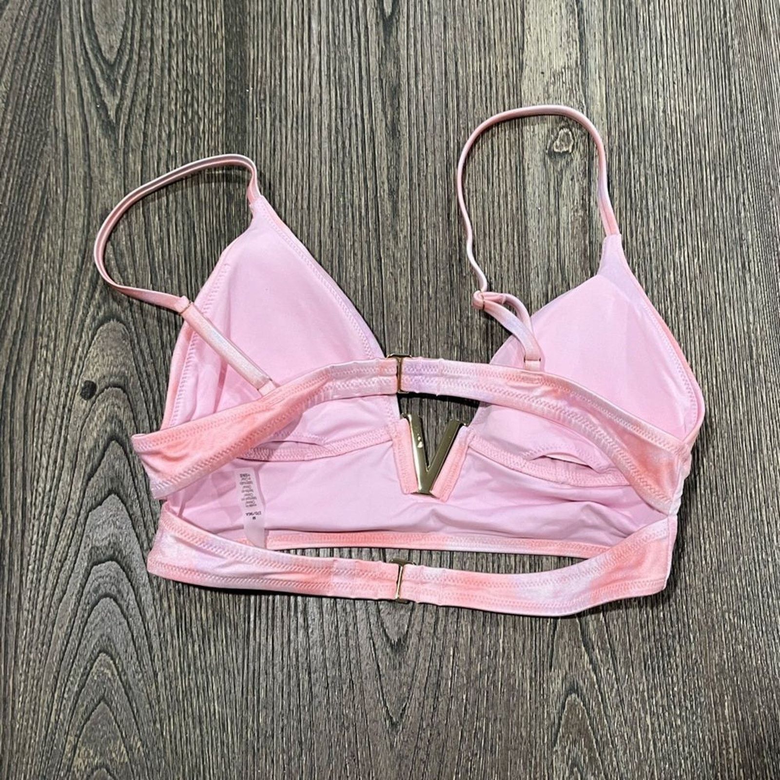 Victoria's Secret NWOT Victoria's Secret Monaco V-Hardware Bikini Top Size M Size ONE SIZE - 2 Thumbnail
