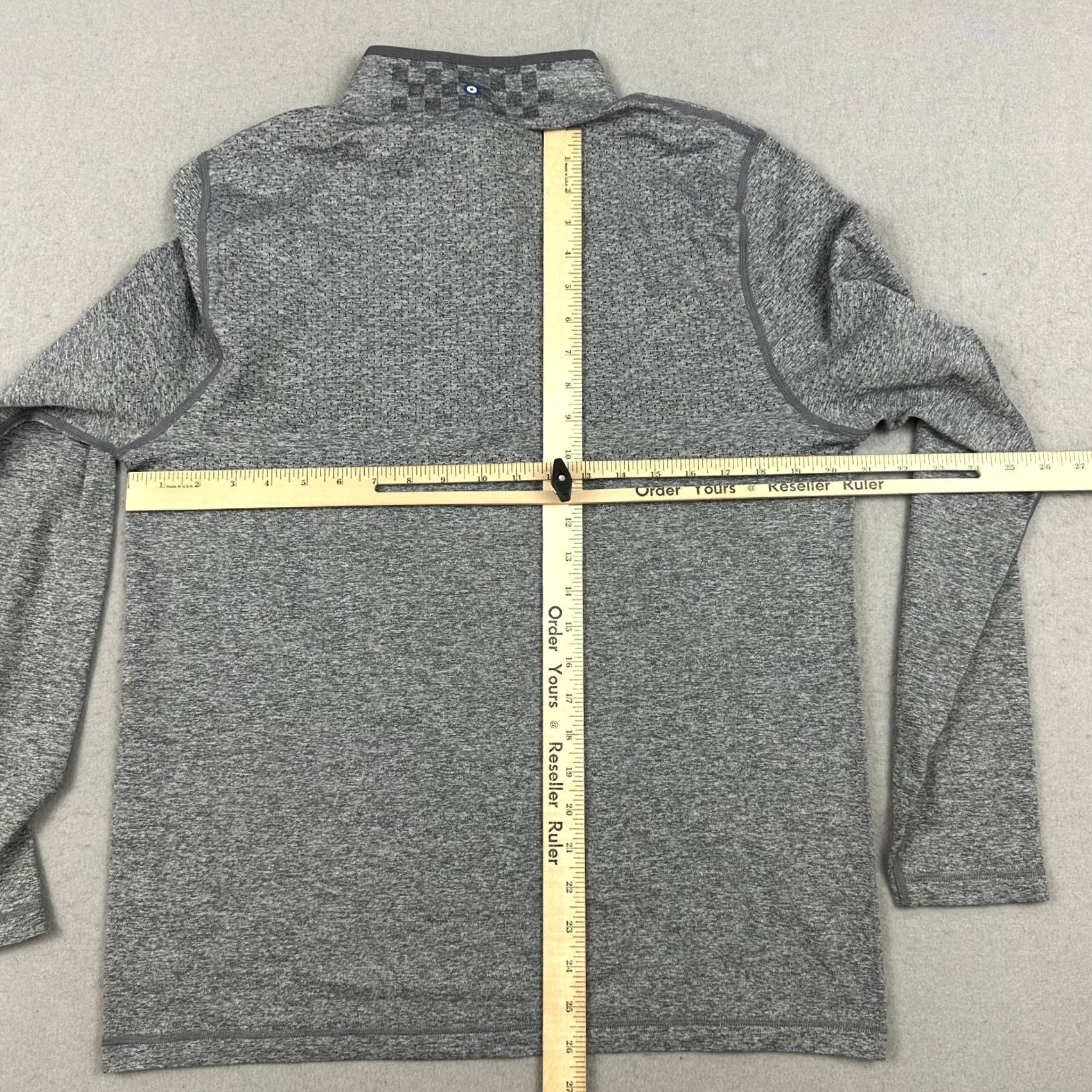 Ben Sherman Ben Sherman Sport Sweater Men Medium Grey 1/4 Zip Golf Pullover Nylon Seamless Size US M / EU 48-50 / 2 - 6 Thumbnail