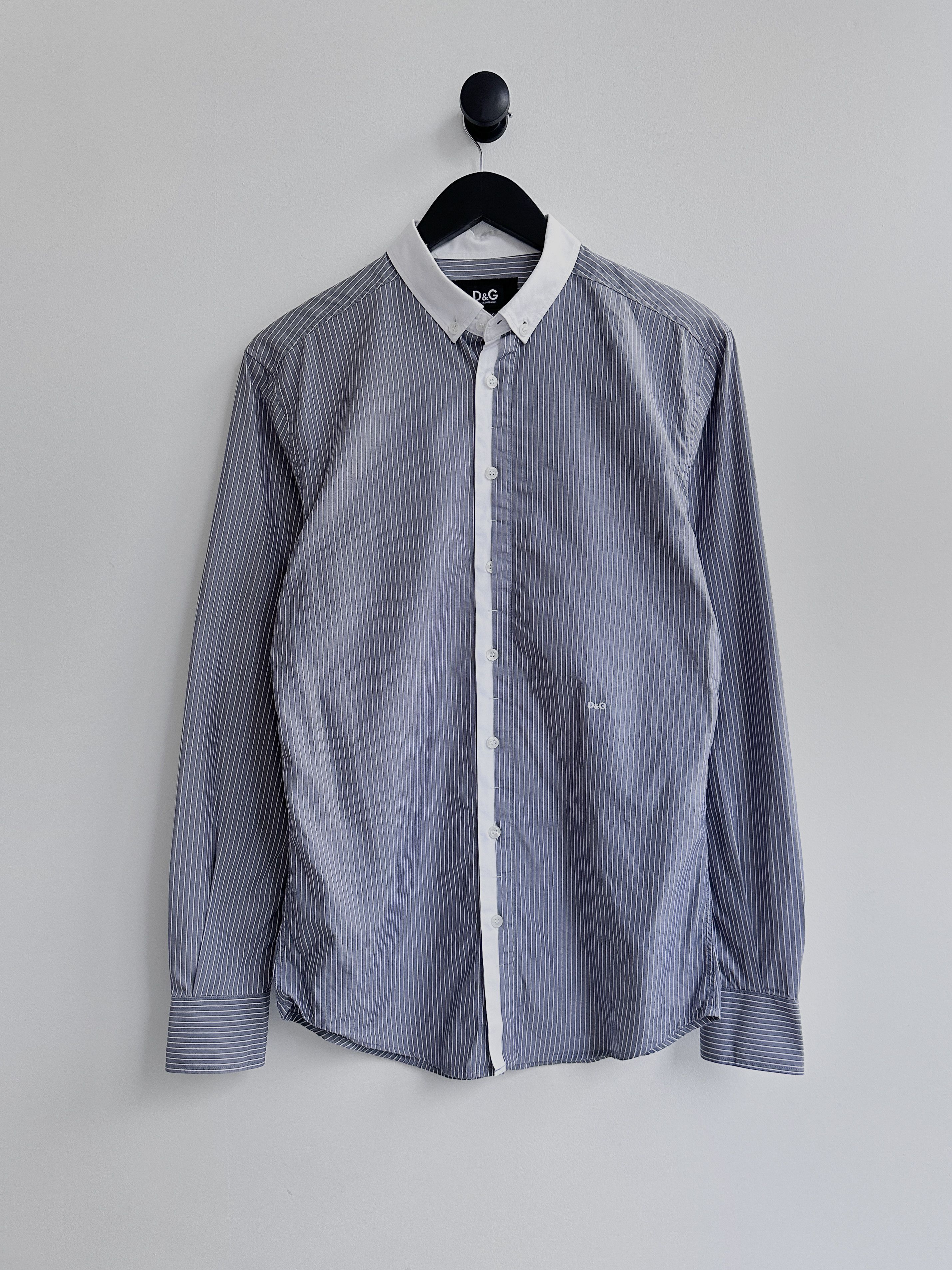 Dolce & Gabbana Vintage Dolce & Gabbana D&G Striped Shirt Grailed