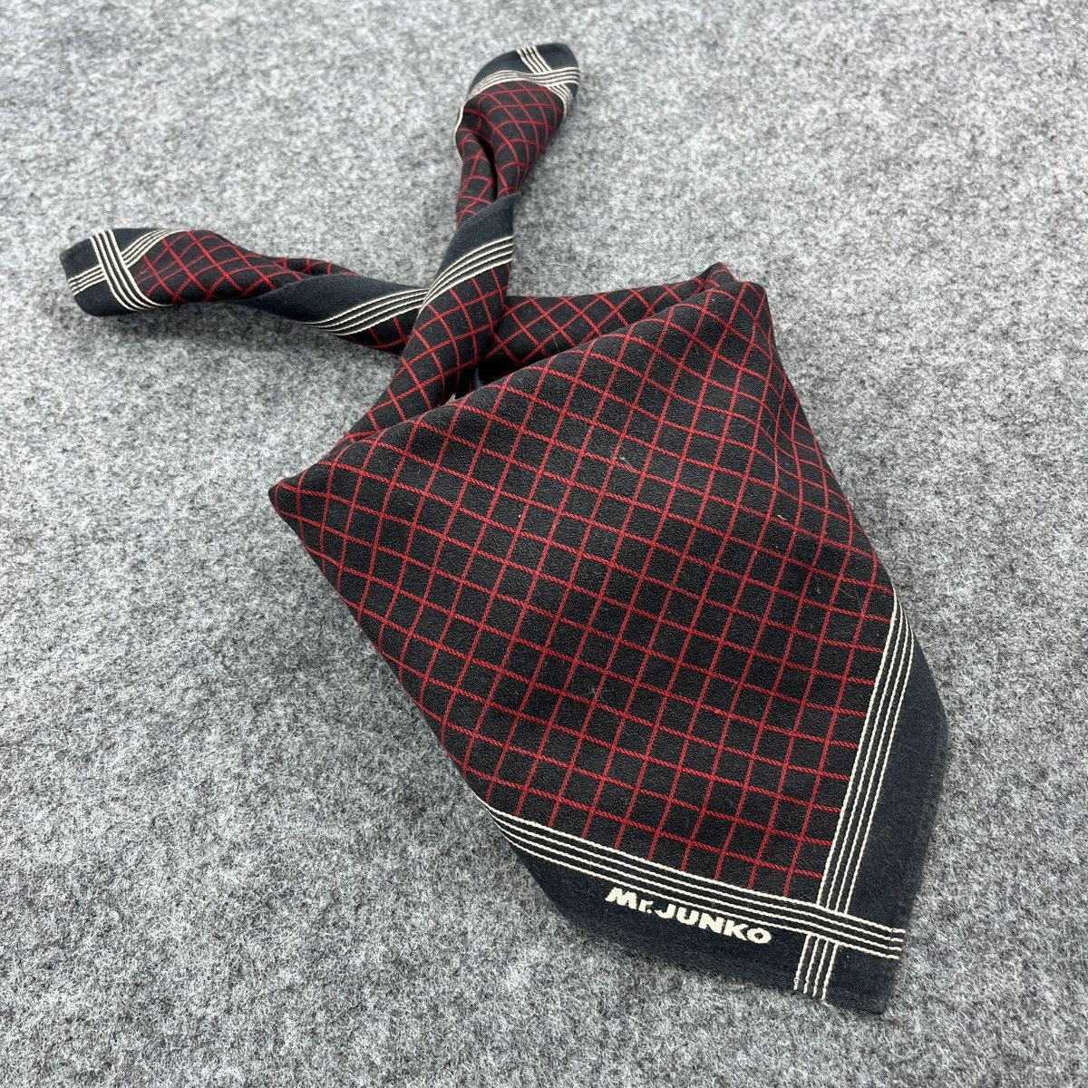Japanese Brand × Mr. Junko × Vintage Mr. Junko Handkerchief / Bandana / Neckerchief B546 Size ONE SIZE - 7 Thumbnail