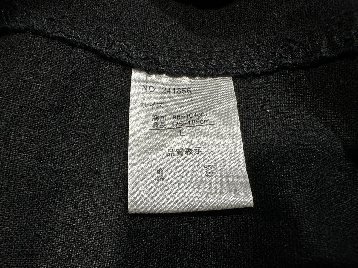 If Six Was Nine × Japanese Brand × Seditionaries 🔥Sick Y2K D Homme A Homme Zipper Shirt Black Goth Punk Size US M / EU 48-50 / 2 - 14 Thumbnail