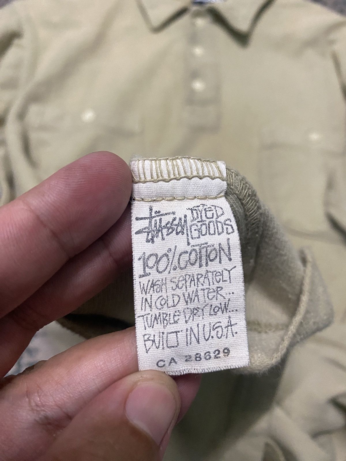 Stussy 💸BINDING OFFER💸VINTAGE STUSSY SMALL POCKET TSHIRT TEE💥 Size US M / EU 48-50 / 2 - 11 Thumbnail