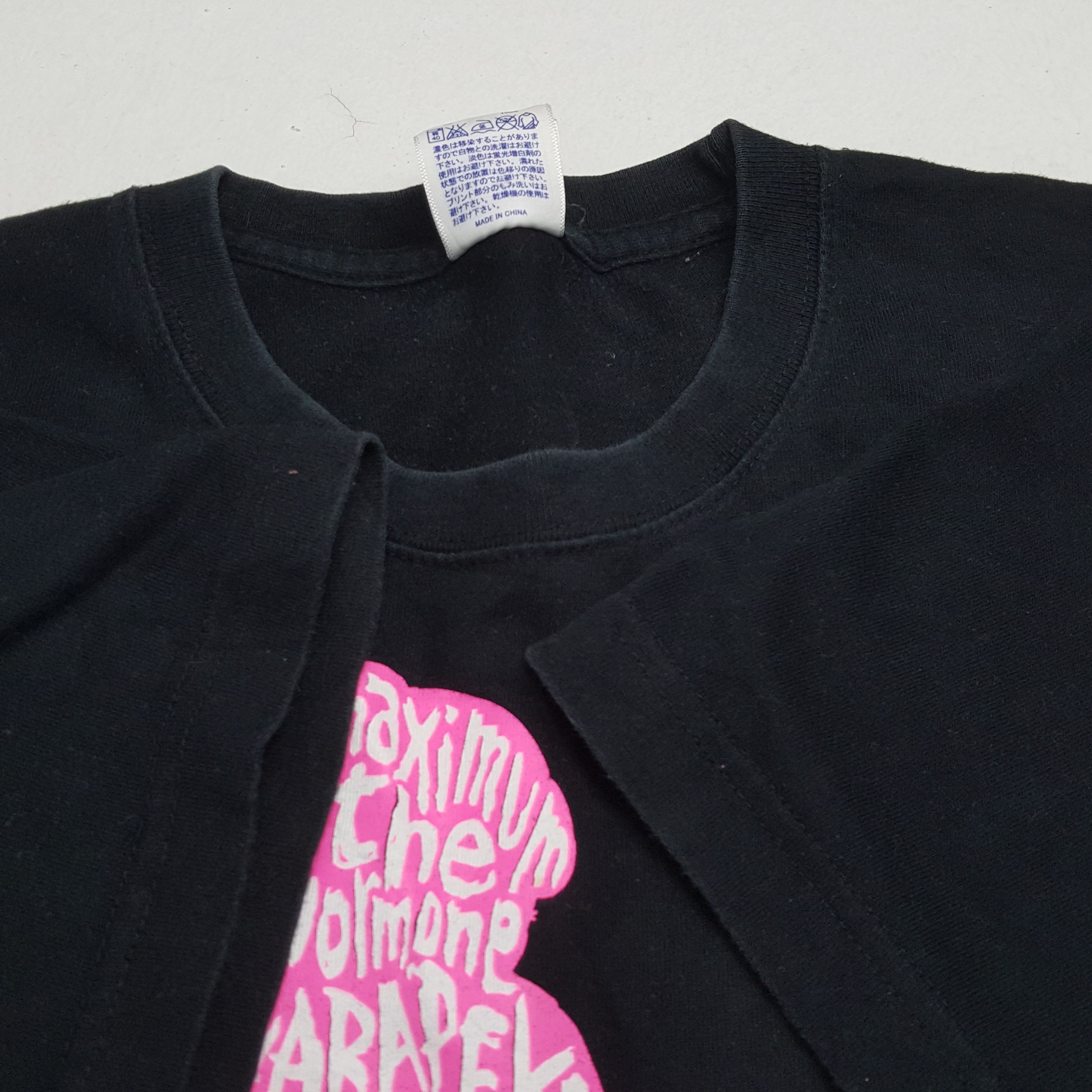 Band Tees × Vintage Vintage MAXIMUM THE HORMONE Japan Metal Rock Band T-shirts Size US M / EU 48-50 / 2 - 7 Thumbnail