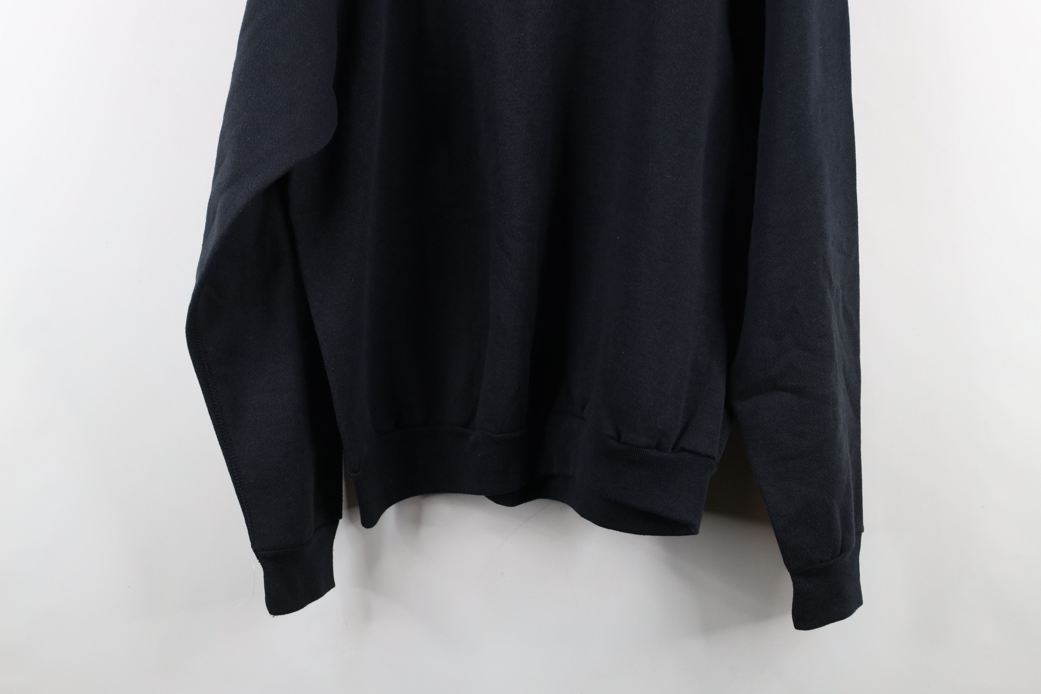 Vintage Vintage 80 90s Streetwear Crewneck Sweatshirt Black USA Size US XL / EU 56 / 4 - 11 Thumbnail