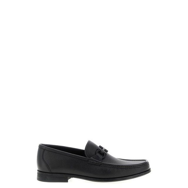 FERRAGAMO Grandioso 2 Black Loafers New & Authentic (Men's s