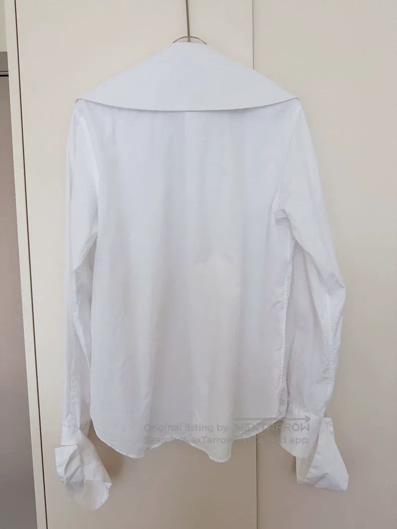Comme des Garcons Comme Des Garcons White Shirt Women's Long Sleeve Size M / US 6-8 / IT 42-44 - 3 Thumbnail