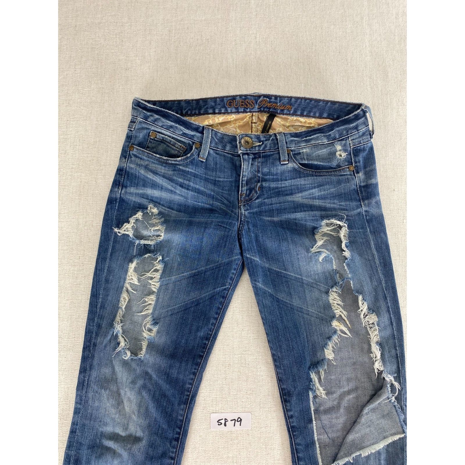 Guess Guess Premium Jeans Womens 30 Blue Denim Stretch Size 30" / US 8 / IT 44 - 3 Thumbnail