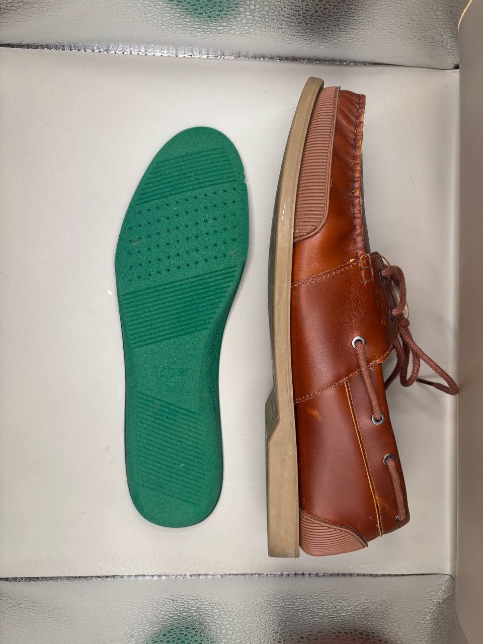 Lacoste Lacoste Nautic 120 2 Brown Leather Boat Shoes US 12 EUR 46 Size US 12 / EU 45 - 11 Thumbnail