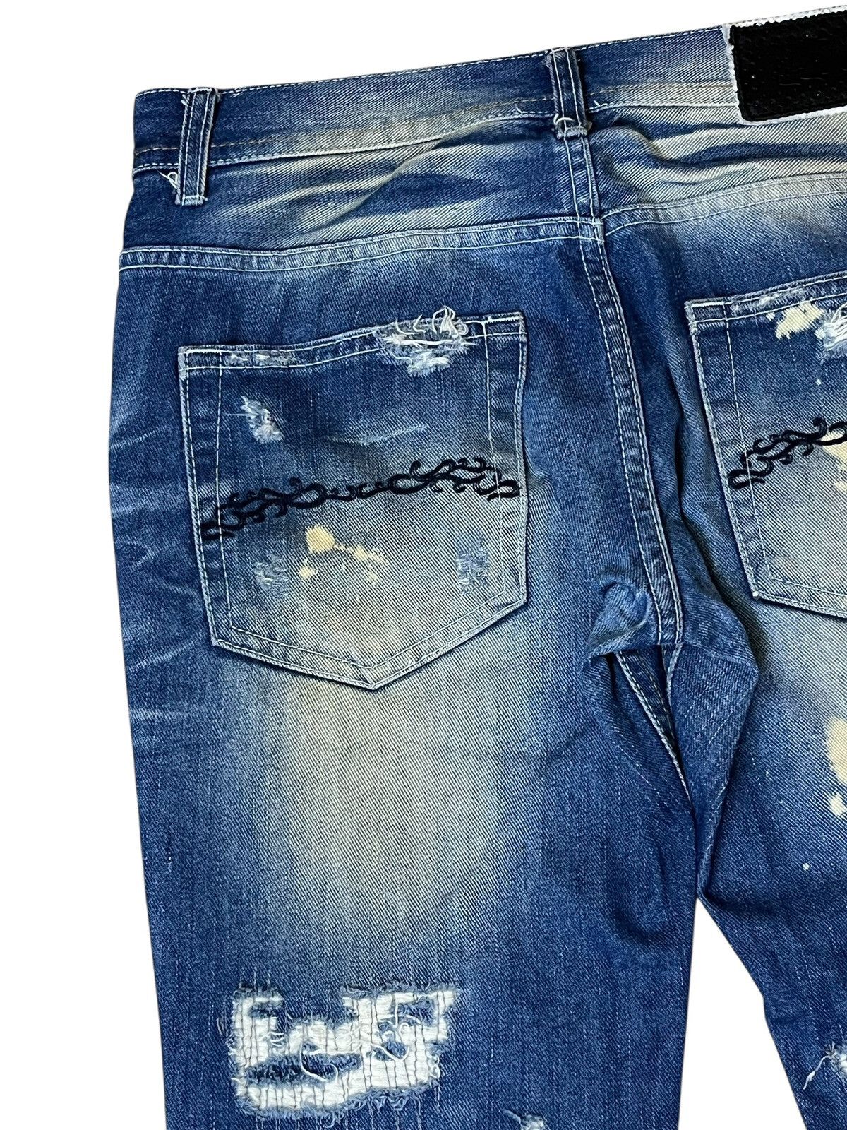 If Six Was Nine Vintage japanese jeans MIDAS 9 distressed flared punk jeans Size US 30 / EU 46 - 9 Thumbnail