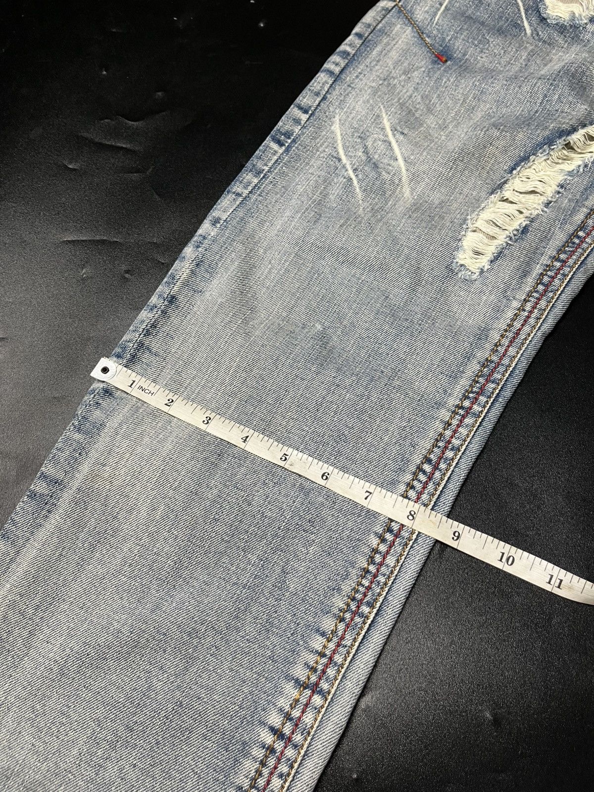 Hysteric Glamour Japanese Distressed Jeans Gotcha lgb style Size US 30 / EU 46 - 16 Thumbnail