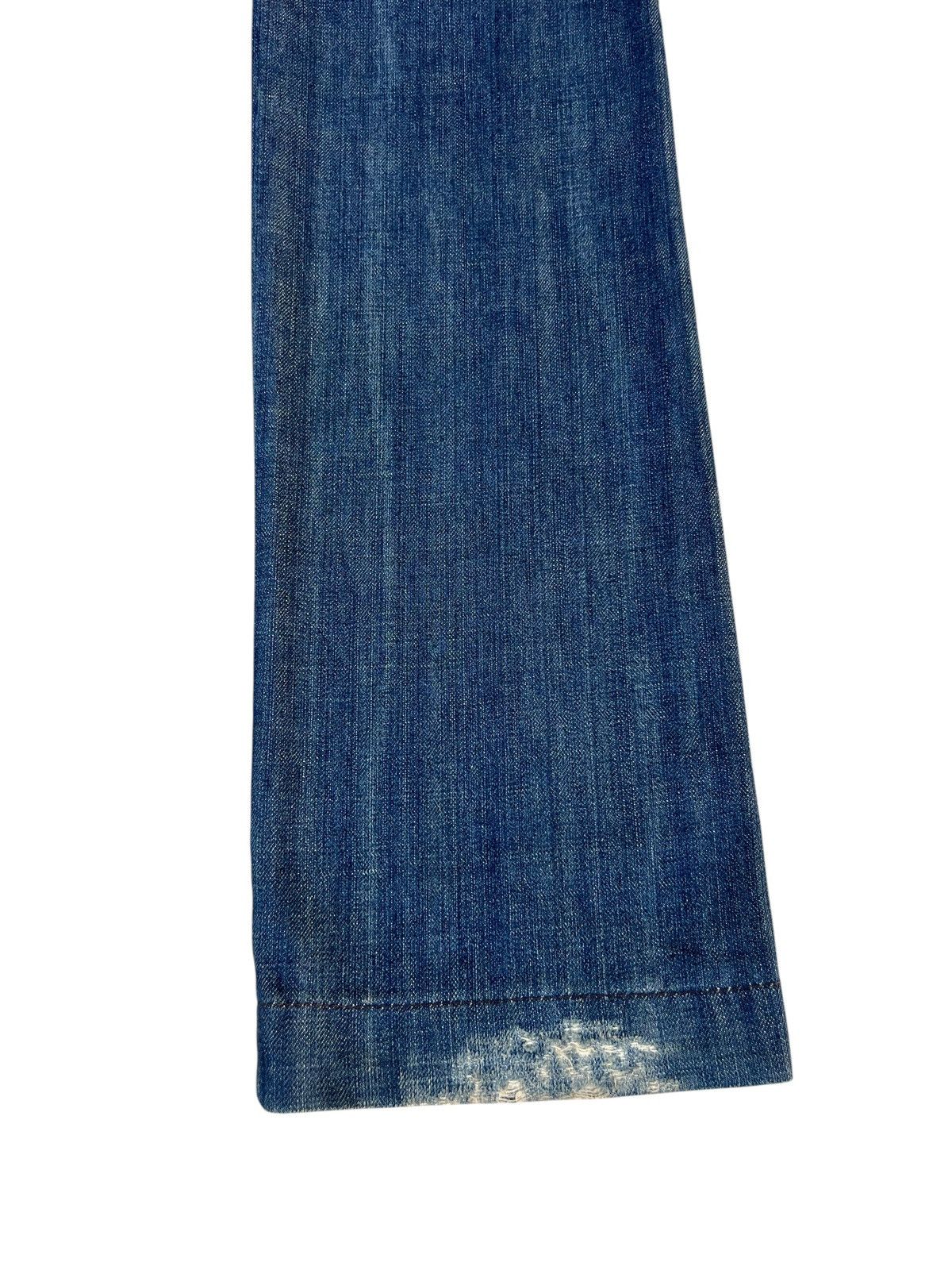 Dolce & Gabbana Vintage Y2K Dolce & Gabbana Distress Denim Slim Jeans Size US 31 - 18 Thumbnail