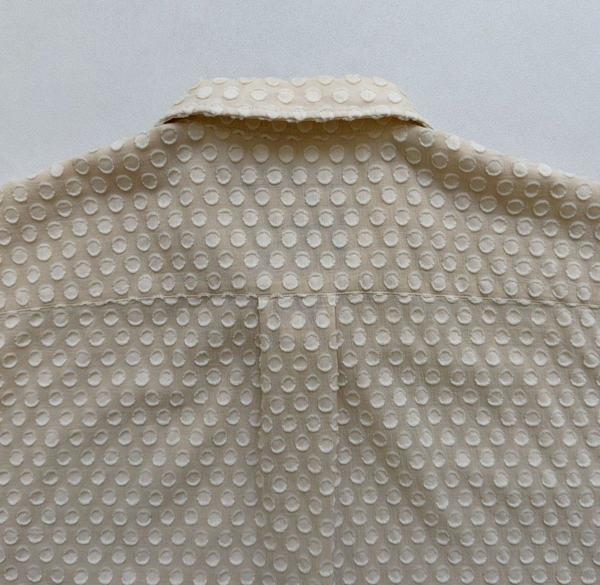 Mfpen Beige ‘3D Tufted Circle’ Cream Shirt Size US S / EU 44-46 / 1 - 14 Thumbnail