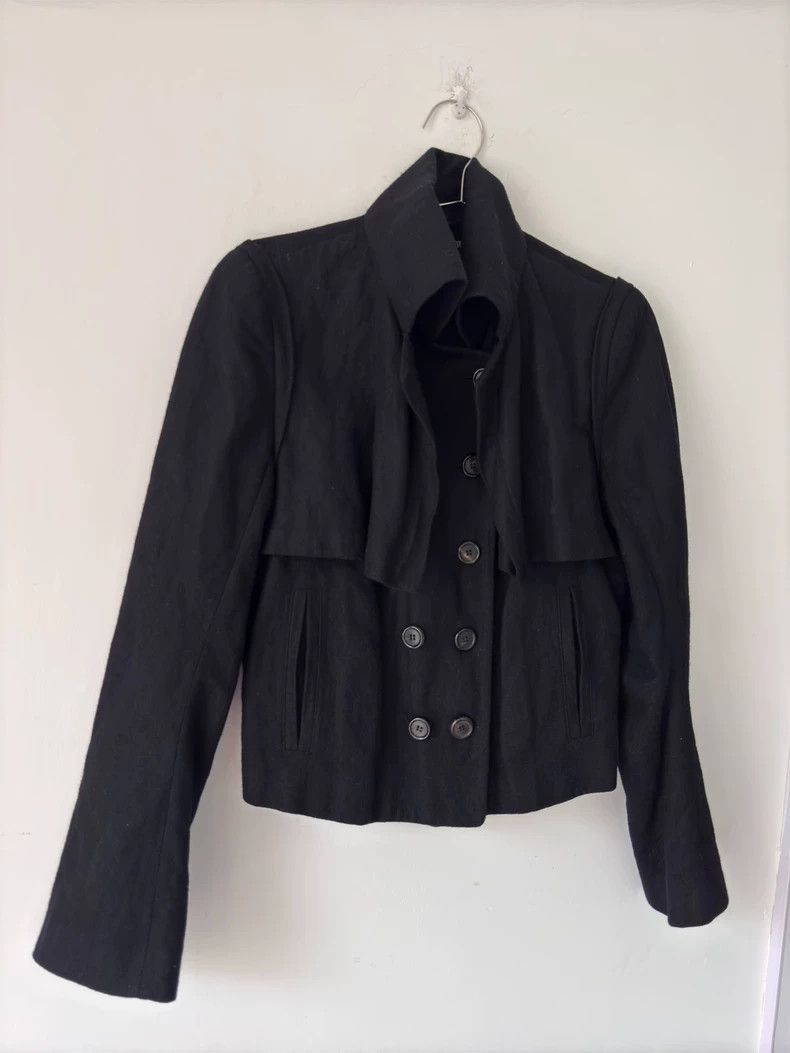 Ann Demeulemeester Ann Demeulemeester's own double-breasted fleece jacket Size US L / EU 52-54 / 3 - 1 Thumbnail