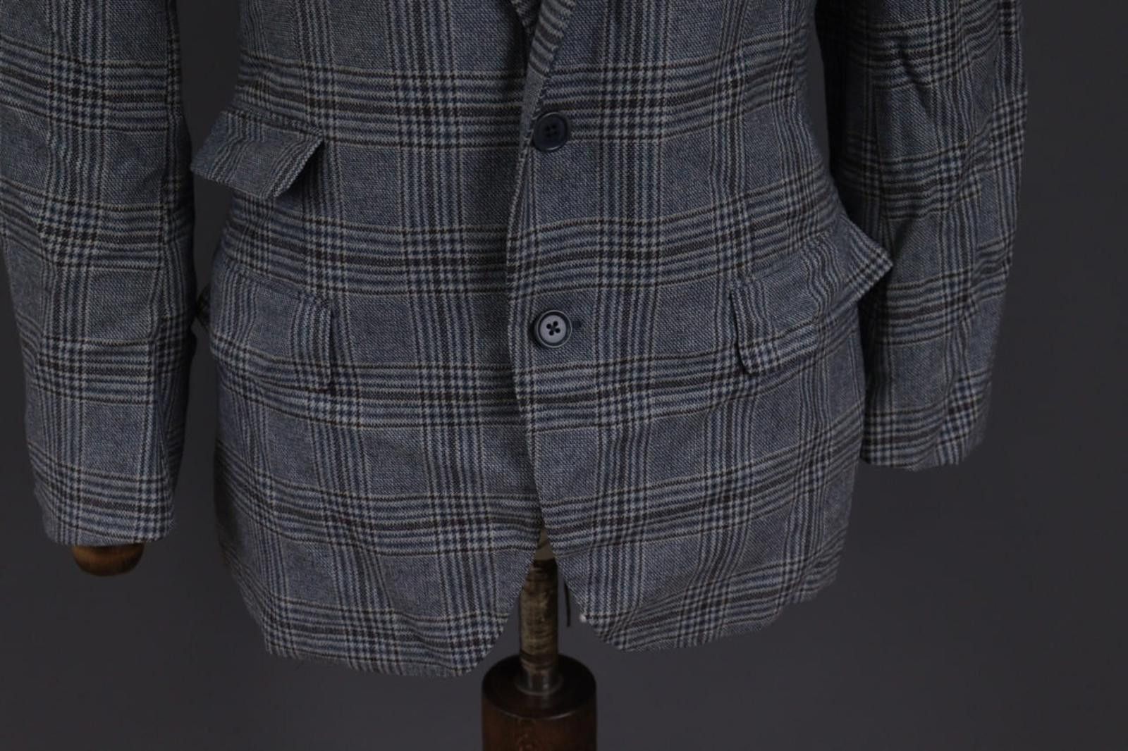 Belvest Doriani Belvest Tailoring Wool Blazer Sport Coat Size 47 Size 40R - 3 Thumbnail