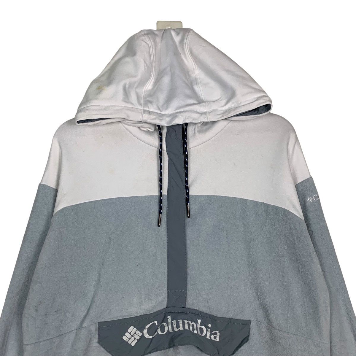 Columbia COLUMBIA Big Logo Half Button Fleece Hoodies #0007-C1 Size US XL / EU 56 / 4 - 5 Thumbnail