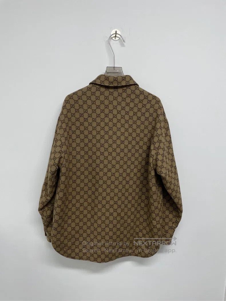 Gucci Gucci Old flower full print plush coat Size US M / EU 48-50 / 2 - 2 Thumbnail