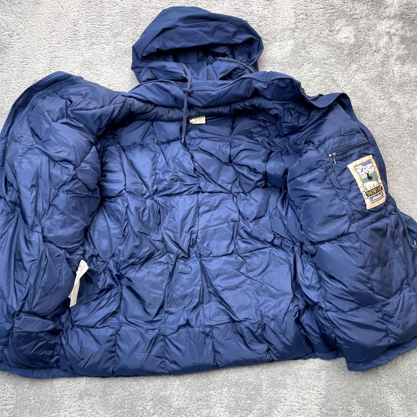 Eddie Bauer VINTAGE Eddie Bauer Jacket Womens XL Blue Parka Insulated Goose Down Hooded Size XL / US 12-14 / IT 48-50 - 7 Thumbnail