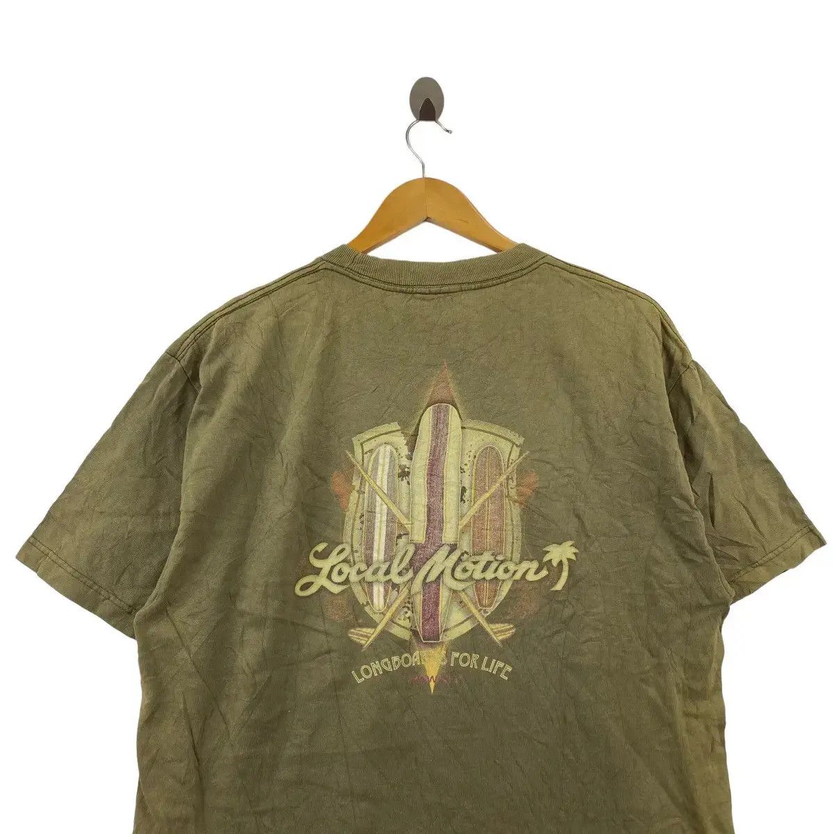 Vintage Vintage LOCAL MOTION SURFING Longboard For Life Tee Shirt Size US L / EU 52-54 / 3 - 2 Thumbnail