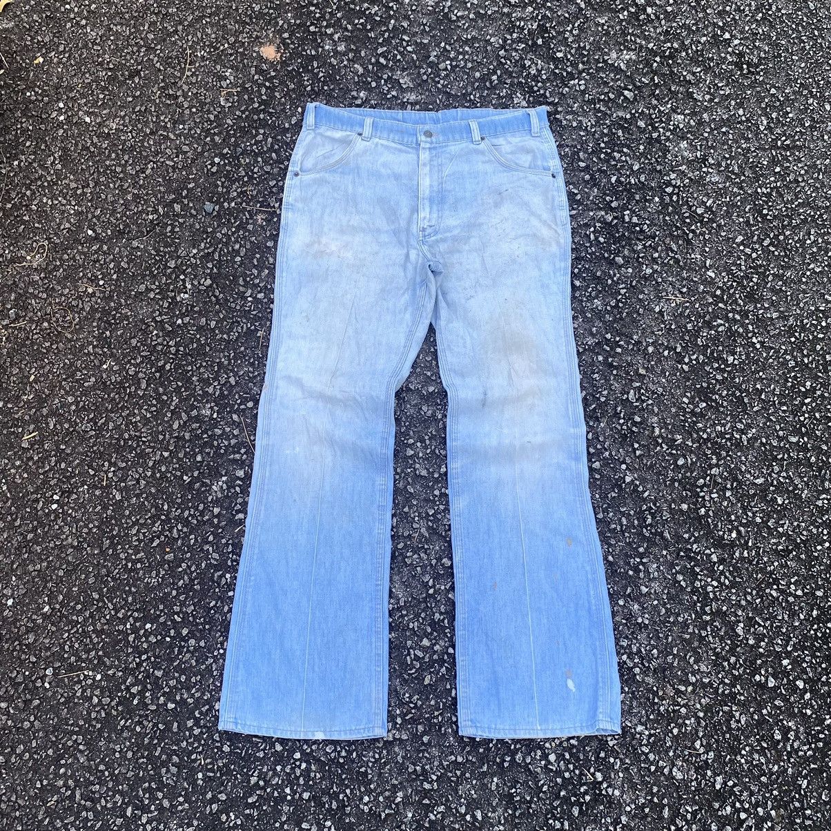 Levi's × Vintage Vintage Levis San Francisco Orange Tag Flare Denim Jeans Size US 34 / EU 50 - 1 Thumbnail