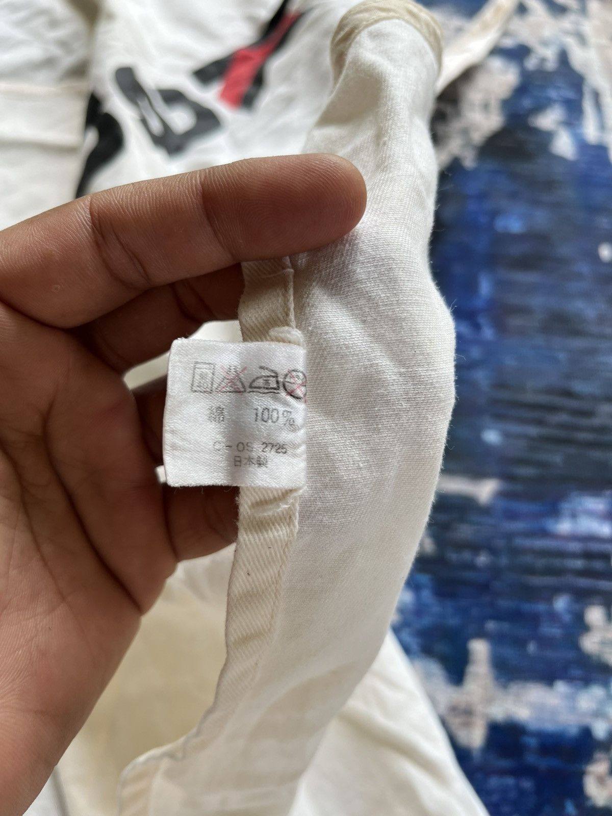 Kansai Yamamoto 🔥Vintage Kansai Yamamoto Big Spell Out Logo Apron 90s Size ONE SIZE - 9 Thumbnail