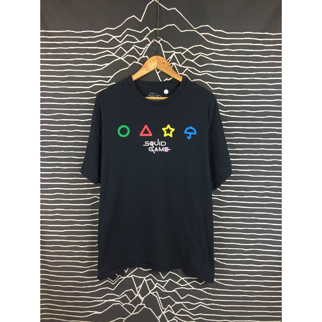 Japanese Brand Netflix Squid Game Survival Thriller Horror TV Series Tee Size US XL / EU 56 / 4 - 2 Thumbnail