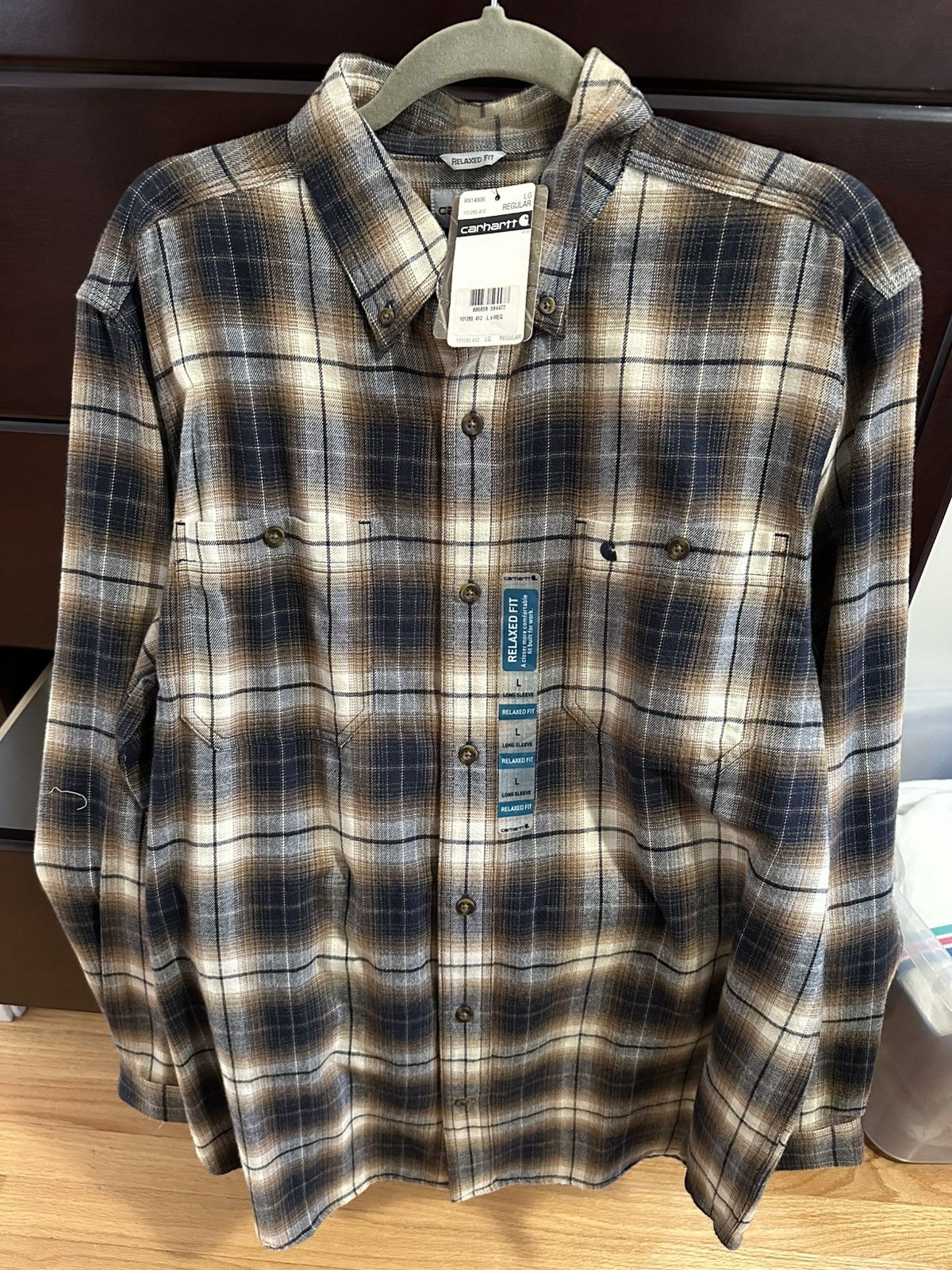 Carhartt Carhartt plaid shirt large Size US L / EU 52-54 / 3 - 1 Thumbnail