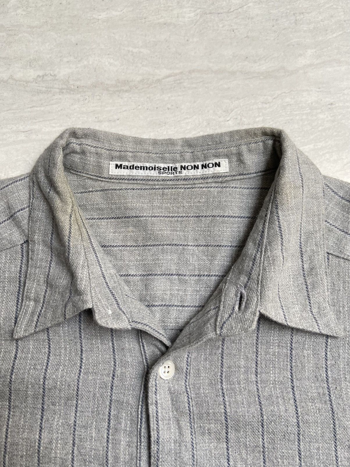 Issey Miyake × Japanese Brand × Mademoiselle Non Non MADEMOISELLE NON NON SPORT Shirt Size US M / EU 48-50 / 2 - 5 Thumbnail