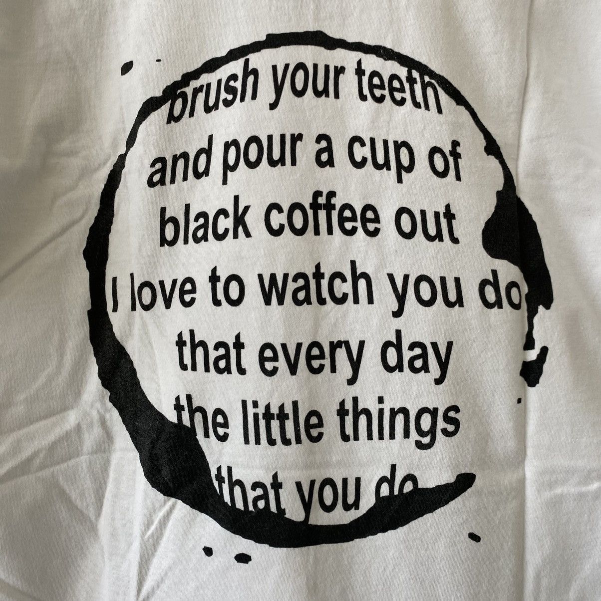 Band Tees All Saints Black Coffee Tshirt Size US L / EU 52-54 / 3 - 10 Thumbnail
