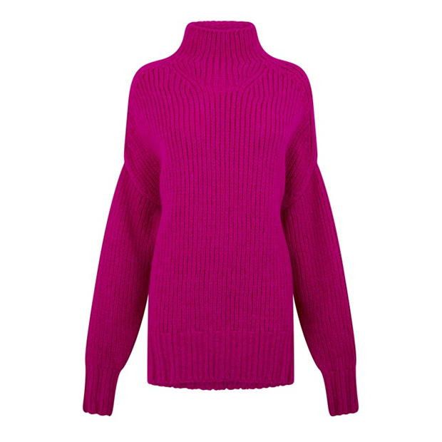 Lanvin o1g2r1mq1024 Sweaters in Fushia Size S / US 4 / IT 40 - 1 Thumbnail