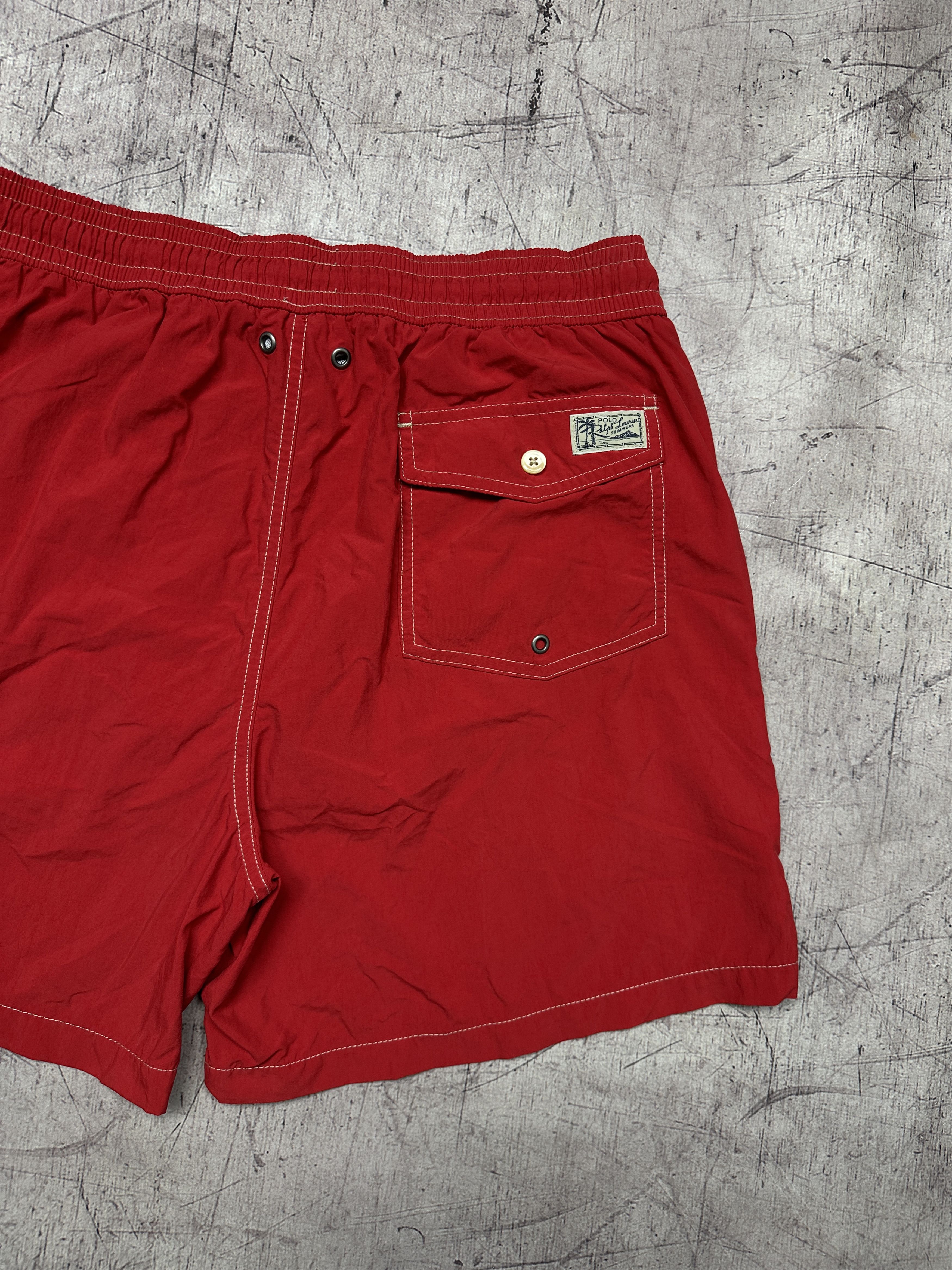 Polo Ralph Lauren Polo Ralph Lauren Mens Nylon Swimming Shorts Size US 34 / EU 50 - 9 Thumbnail