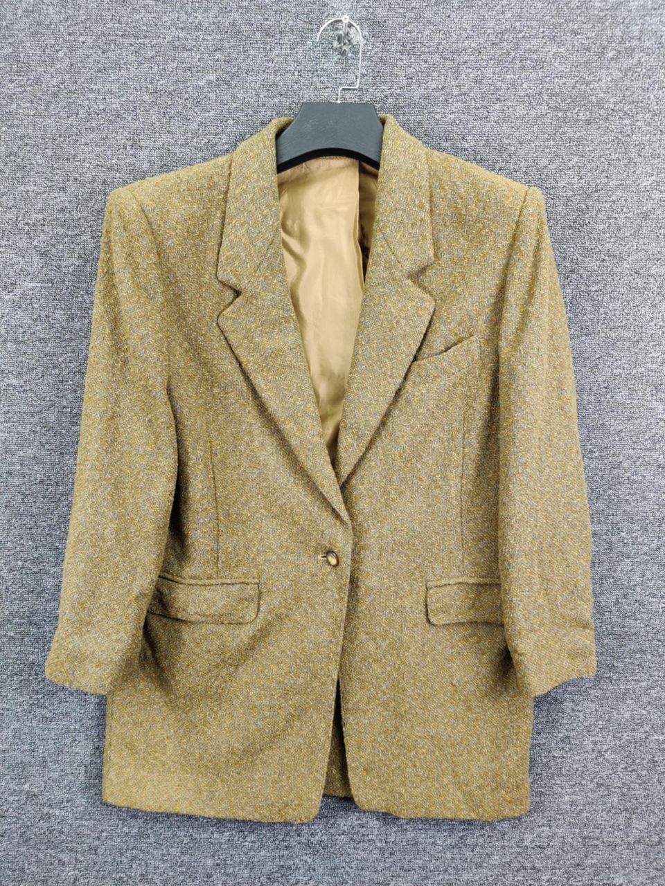 Max Mara Italy Soft Wool Single Breasted Blazer