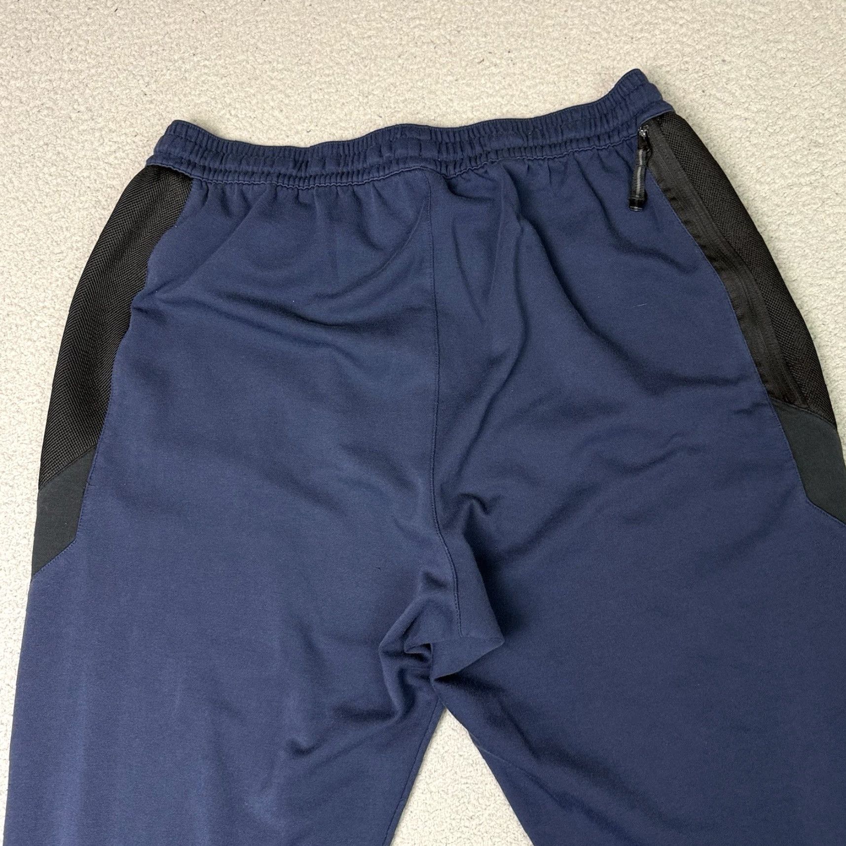 Nike Nike Showtime Pants Mens XXXL Blue Basketball Jogger Pockets Tapered Casual athleisure Sports Size US 39 - 6 Thumbnail