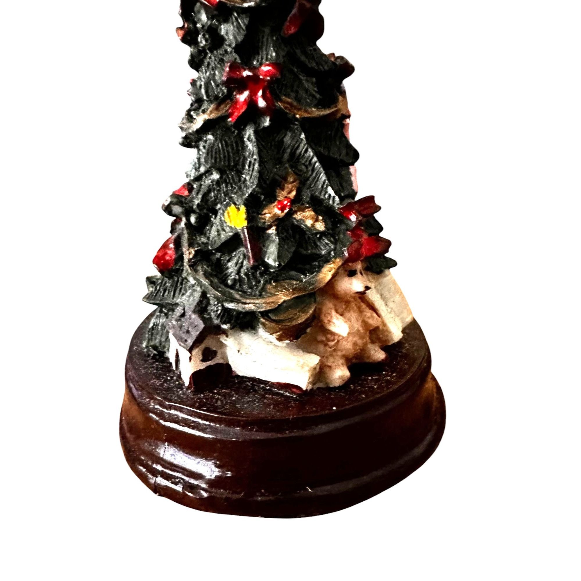 Vintage VTG Gift Collection Holiday Figurine Christmas Tree New Pupp Size ONE SIZE - 10 Thumbnail