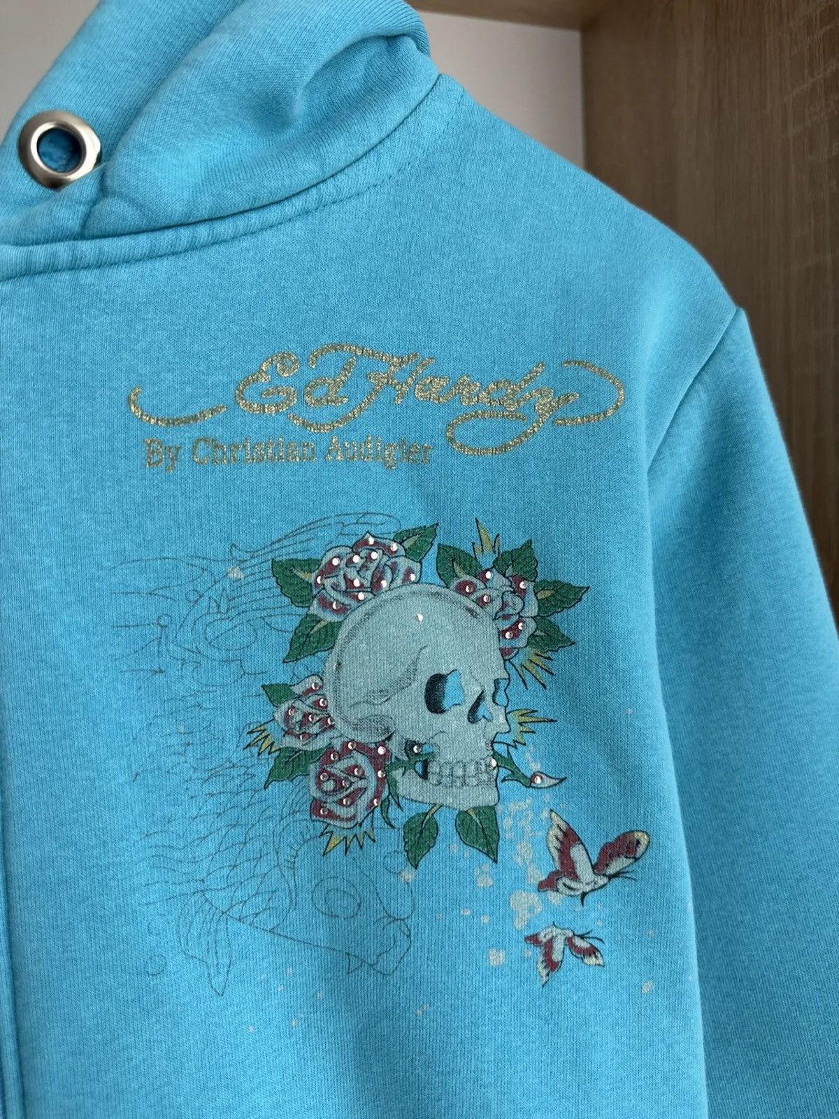 Vintage Ed Hardy Christian Audigier Hoodie