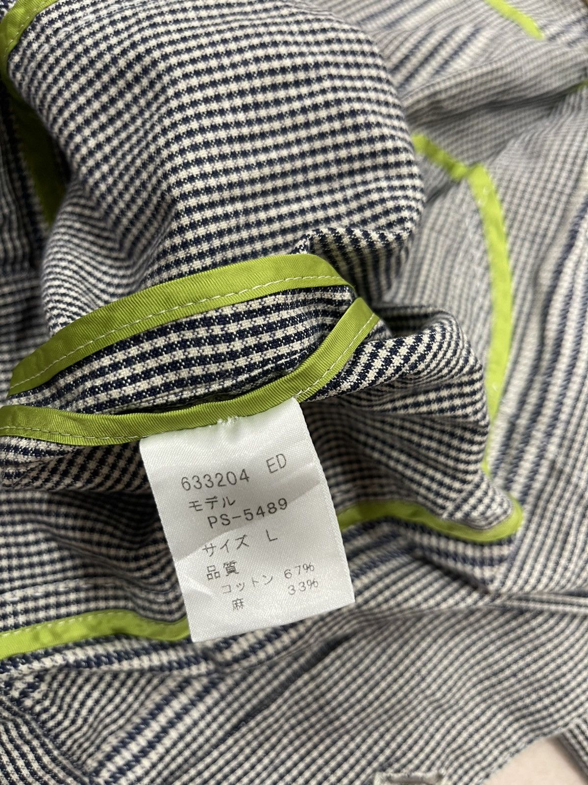 Paul Smith Paul Smit Check Trucker-Style Shirt Jacket Size US L / EU 52-54 / 3 - 18 Thumbnail