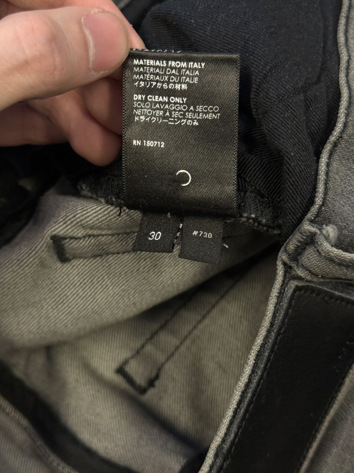 Amiri Amiri Jeans Grey Casual Pants Size 30 Clean 🧼 Size US 30 / EU 46 - 16 Thumbnail