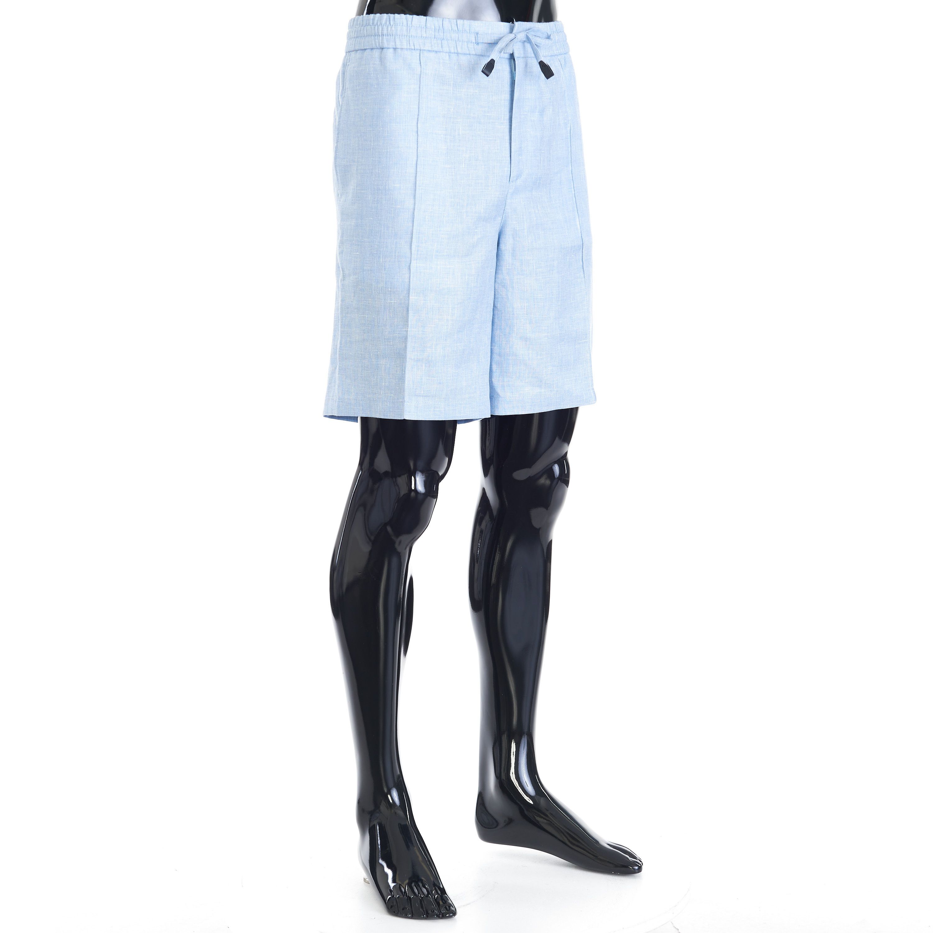 Brioni Blue Sidney Bermuda Trousers Shorts Size US 40 / EU 56 - 3 Thumbnail