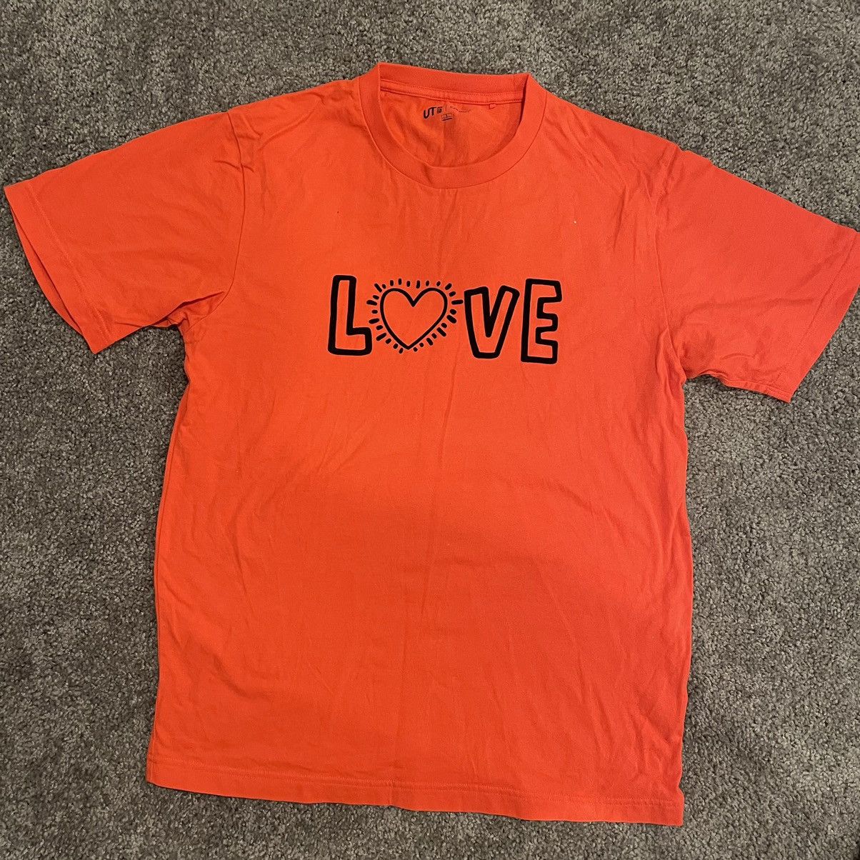 Uniqlo Keith Haring "Love" Uniqlo UT t-shirt size Small Size US S / EU 44-46 / 1 - 1 Thumbnail