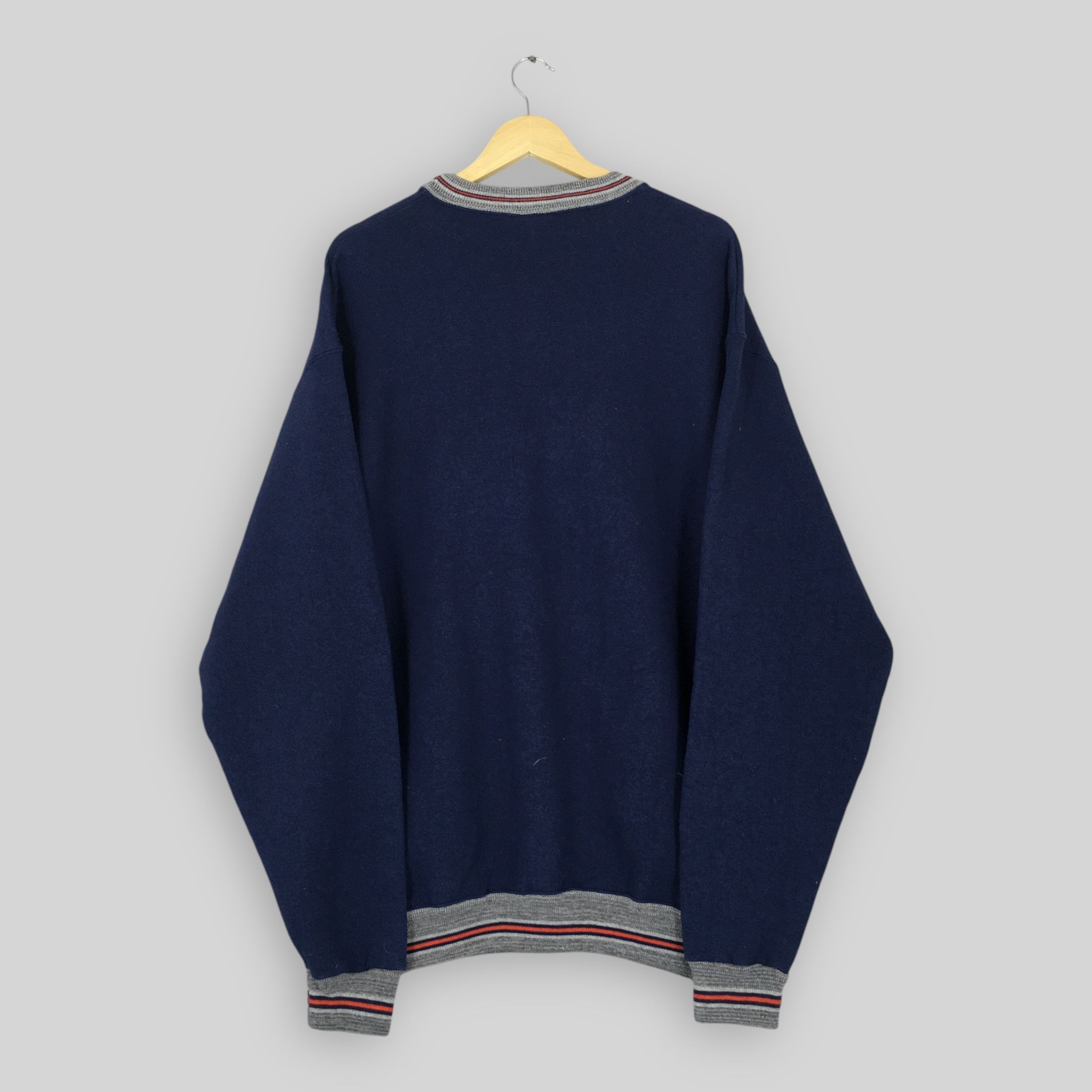 Vintage × Wilson Vintage 90s Wilson Boston Usa Sweatshirt XLarge Size US XL / EU 56 / 4 - 6 Thumbnail
